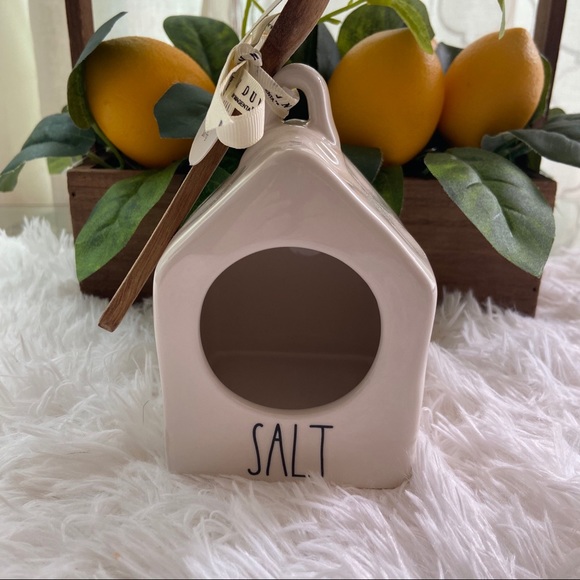 Rae Dunn Salt Birdhouse holder - Picture 1 of 5